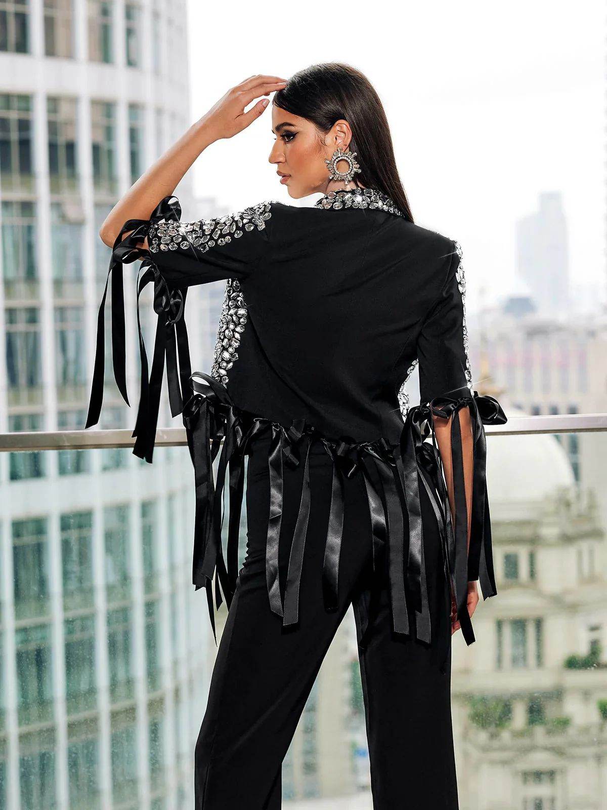 Oley diamond top - REBECATHELABEL