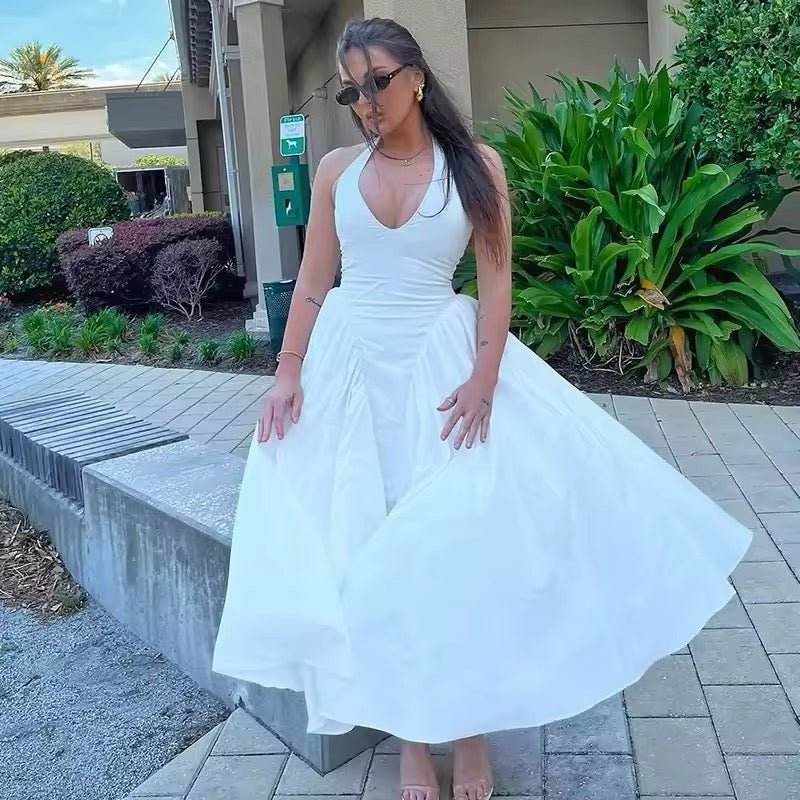 Omar white dress - REBECATHELABEL