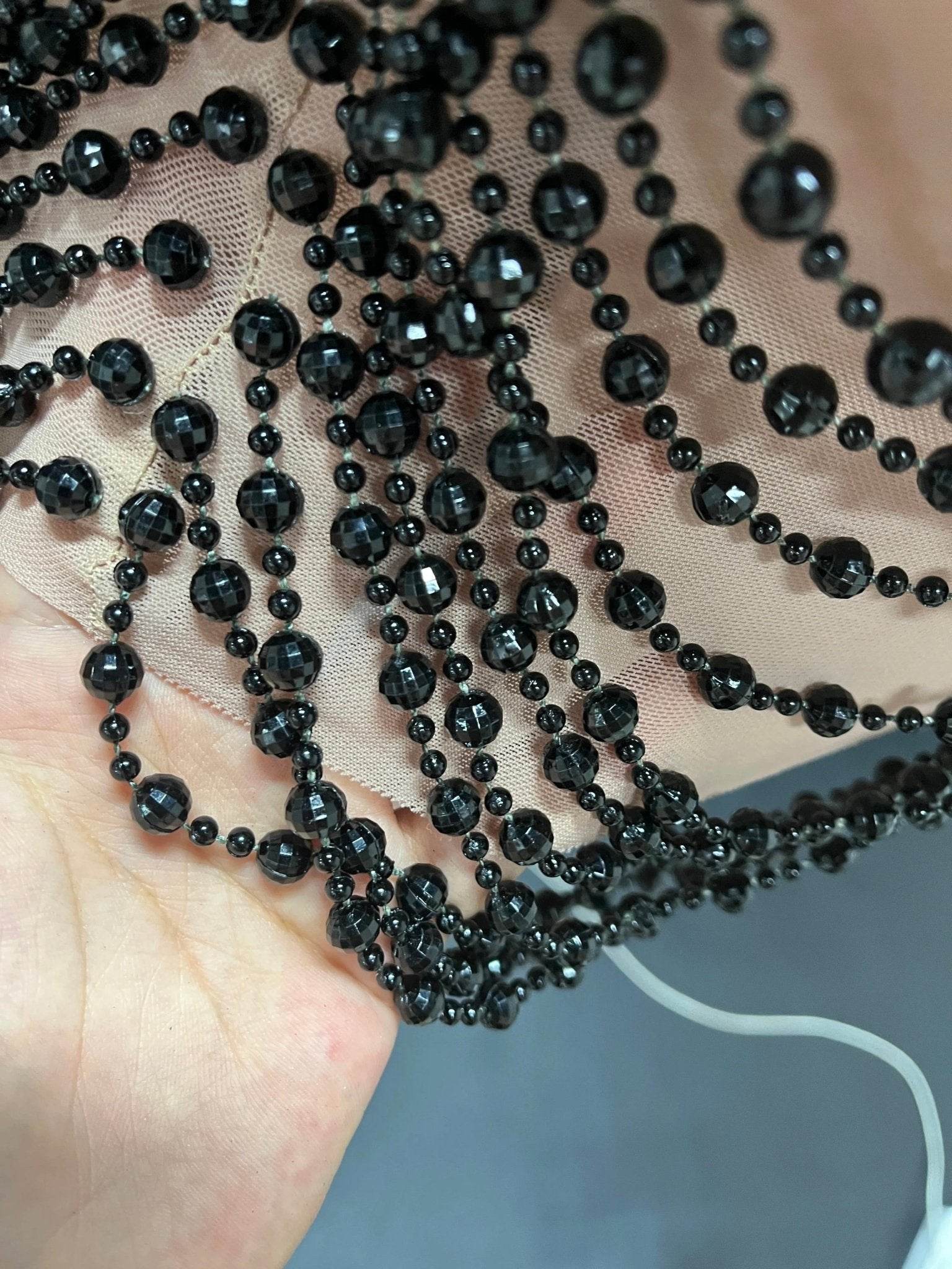 Patchwork Rhinestone Wrapped Mini Dress - REBECATHELABEL