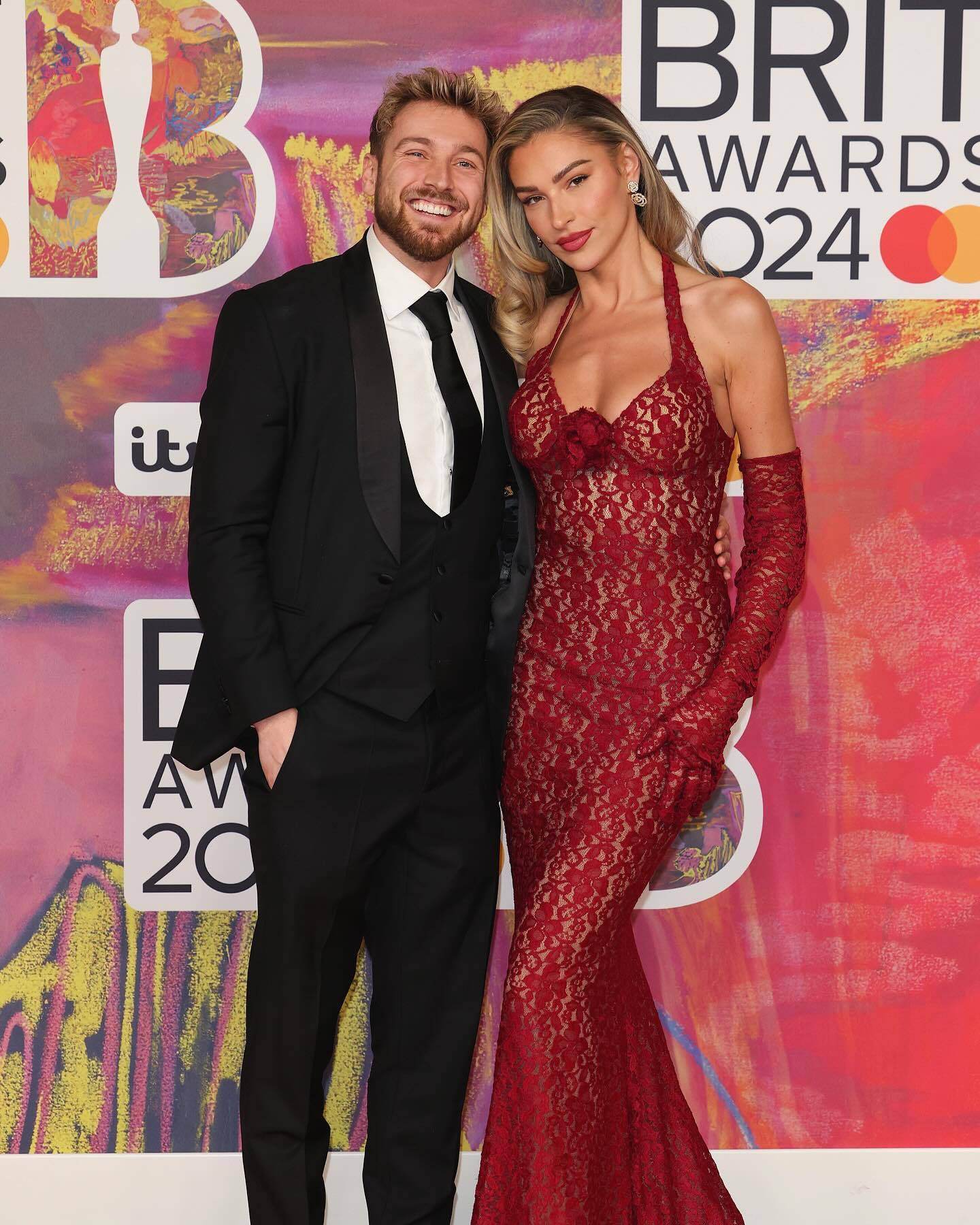 Randy midi dress with gloves - REBECATHELABEL