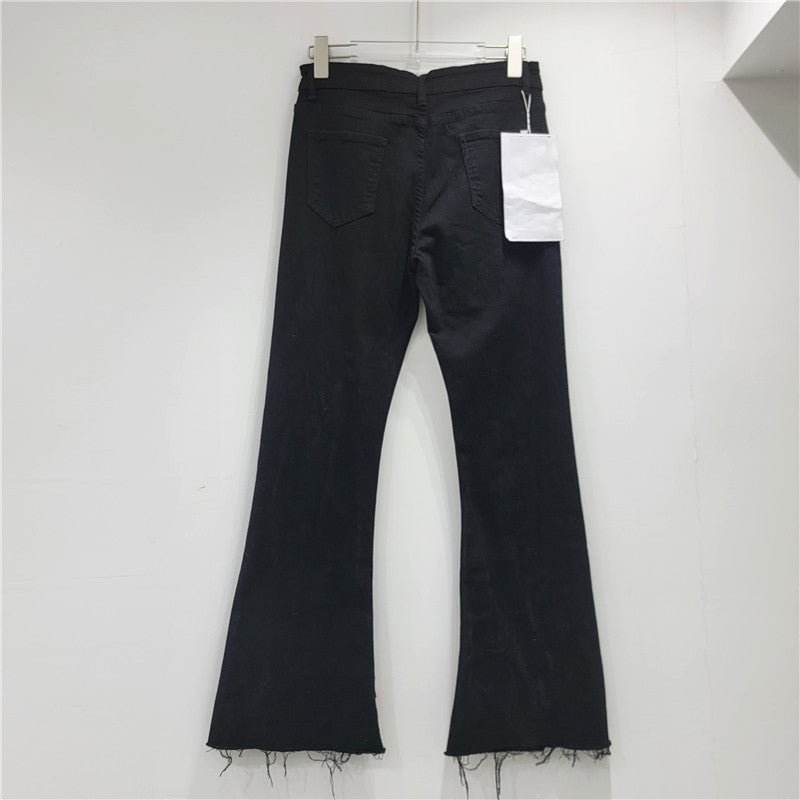 Ready for it diamond denim pant - REBECATHELABEL