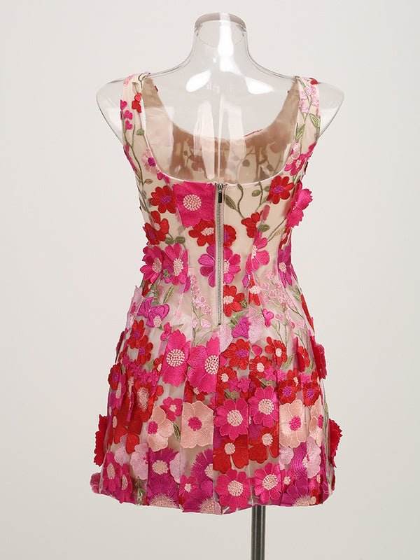 Rebecca floral mini dress - REBECATHELABEL