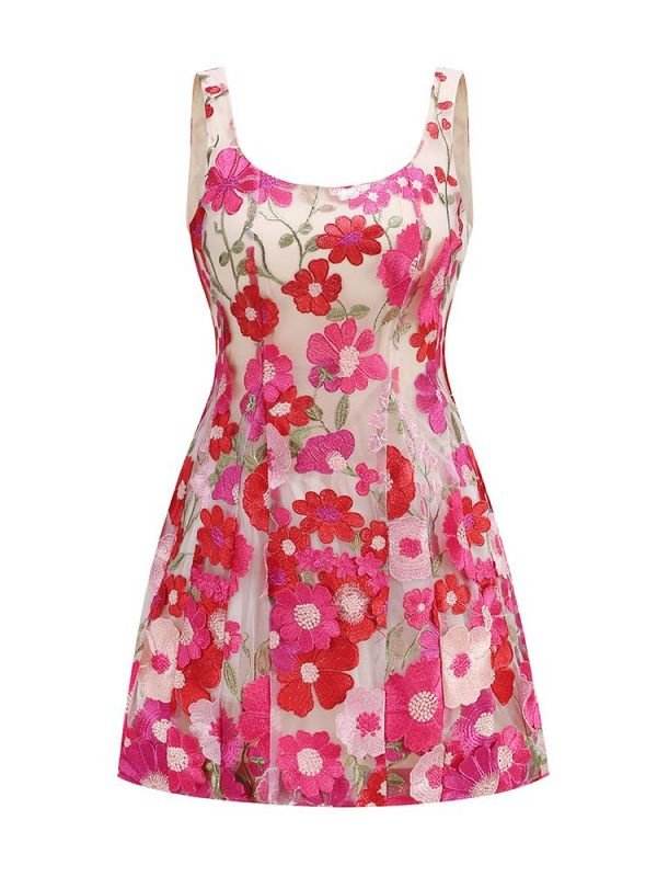 Rebecca floral mini dress - REBECATHELABEL