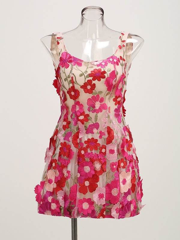 Rebecca floral mini dress - REBECATHELABEL