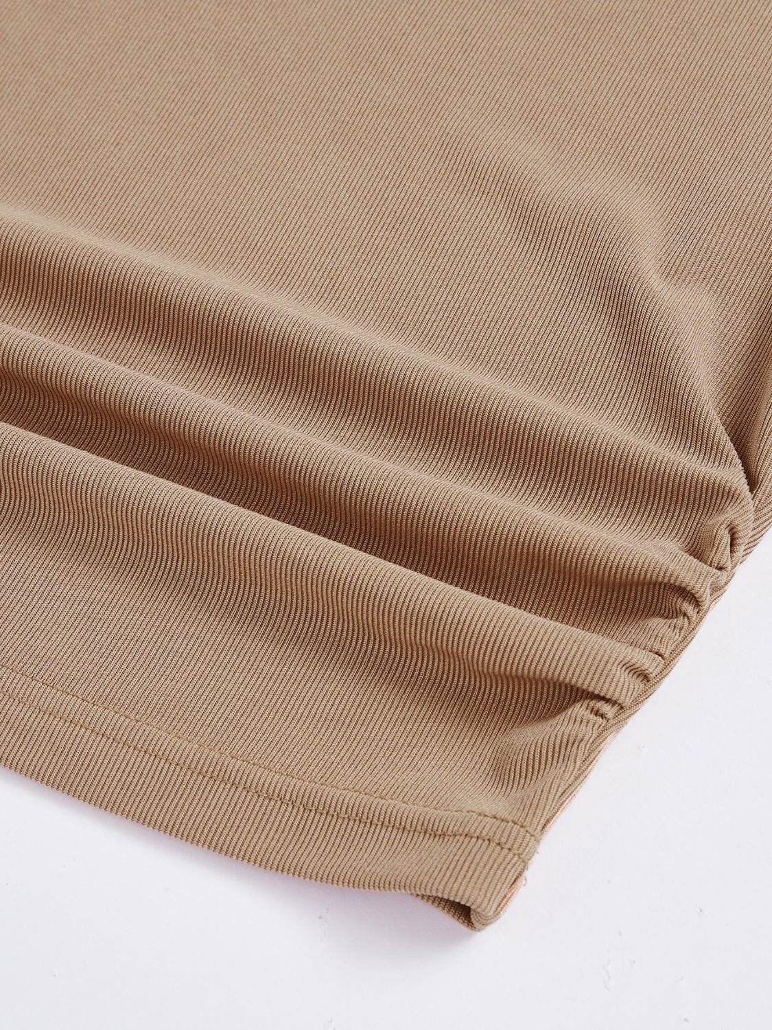 Round Neck Long Sleeve Top and Skirt Set - REBECATHELABEL