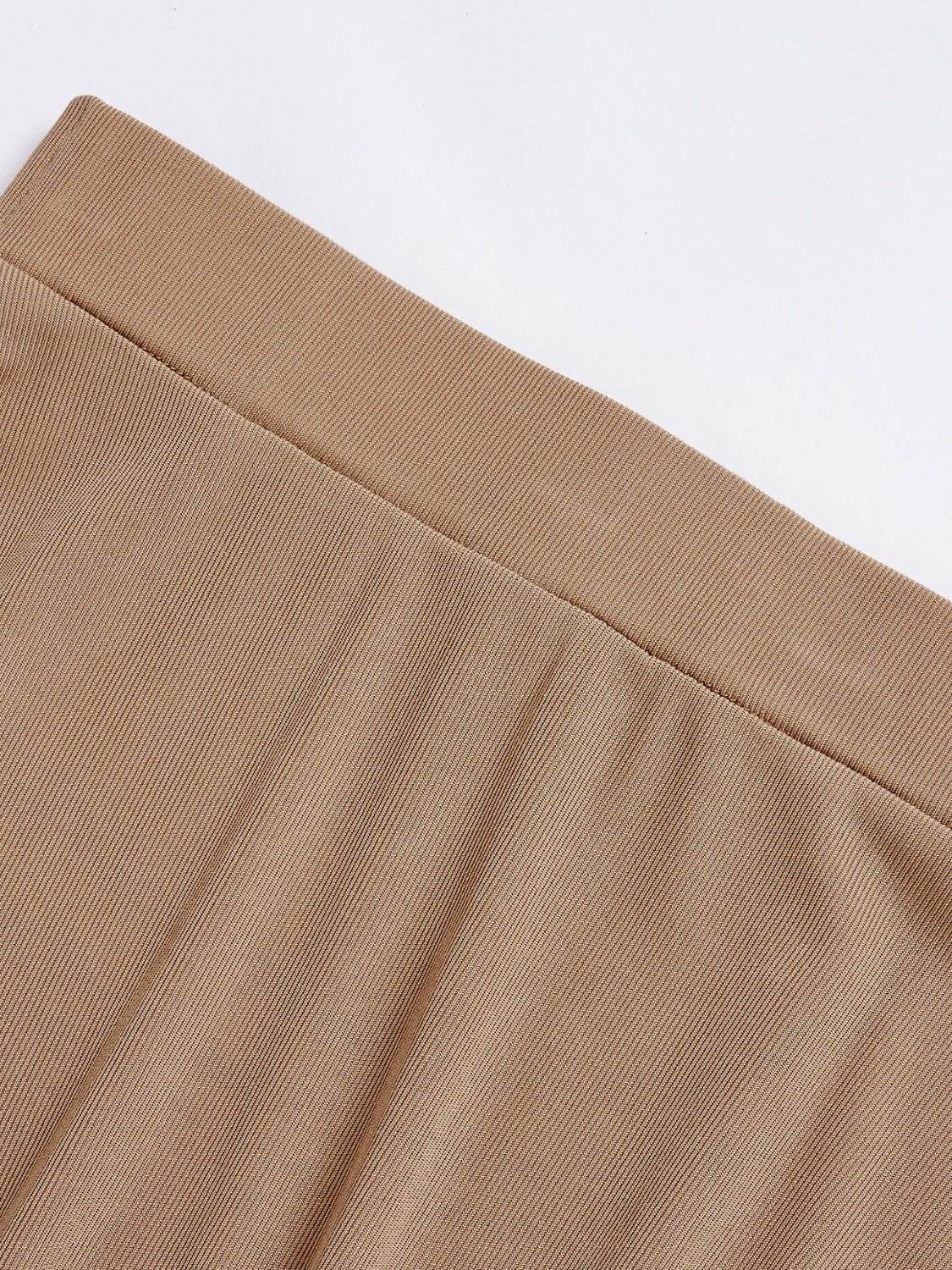 Round Neck Long Sleeve Top and Skirt Set - REBECATHELABEL