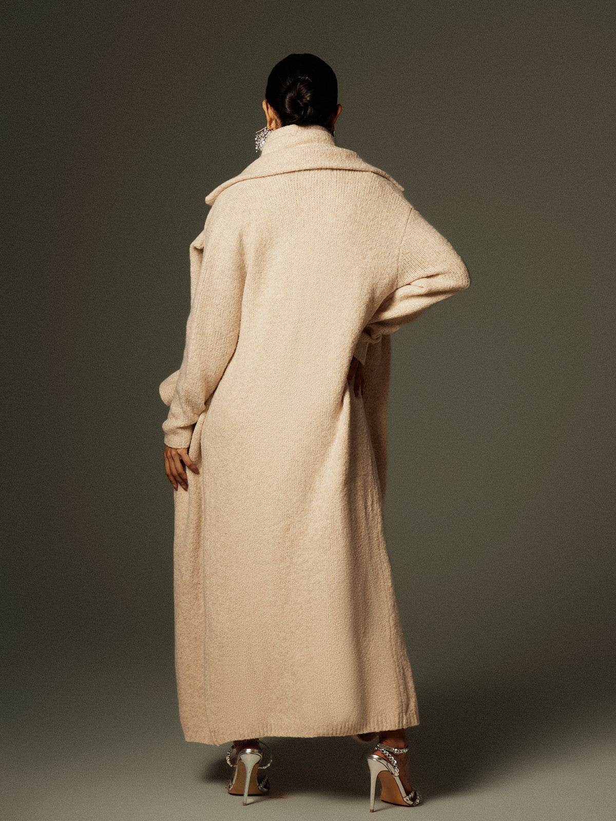 Ruched Flower Knitted Skirt Set - REBECATHELABEL