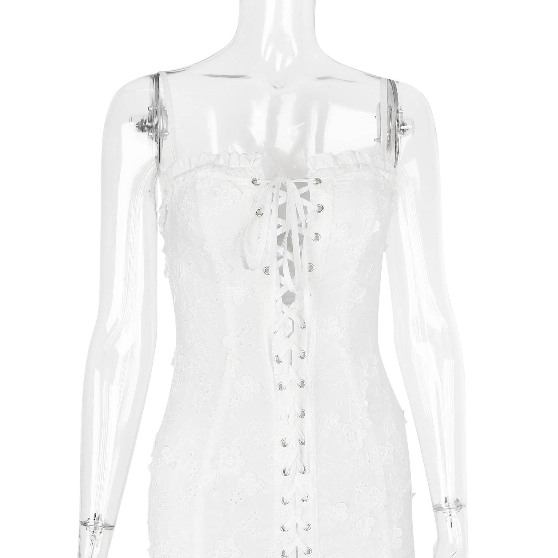 Short Sling mini Dress - REBECATHELABEL