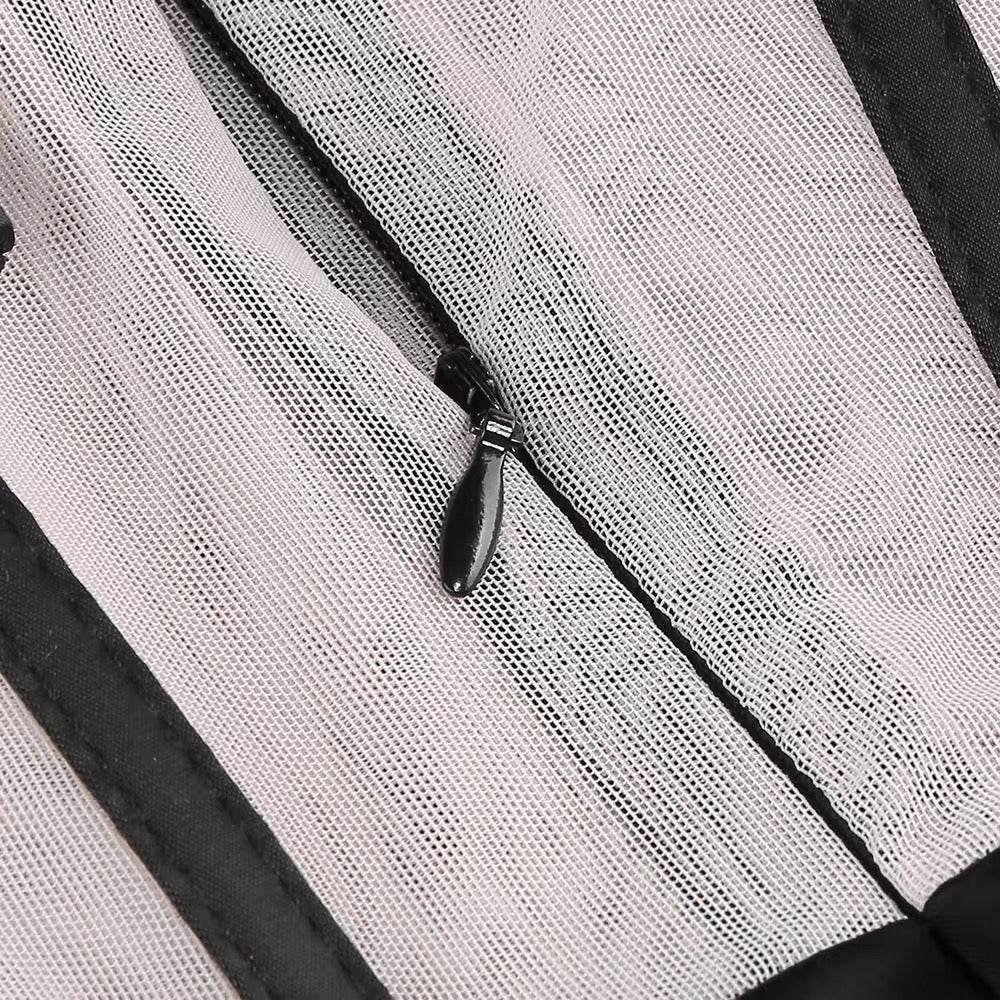 Spaghetti Strap Corset Beaded Lace Design Long Dress - REBECATHELABEL