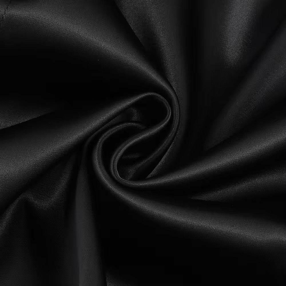 Spaghetti Strap Corset Beaded Lace Design Long Dress - REBECATHELABEL