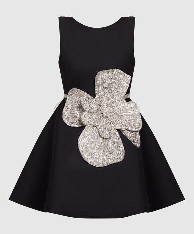 Spliced Flower Sequins Diamond Sexy Dress - REBECATHELABEL