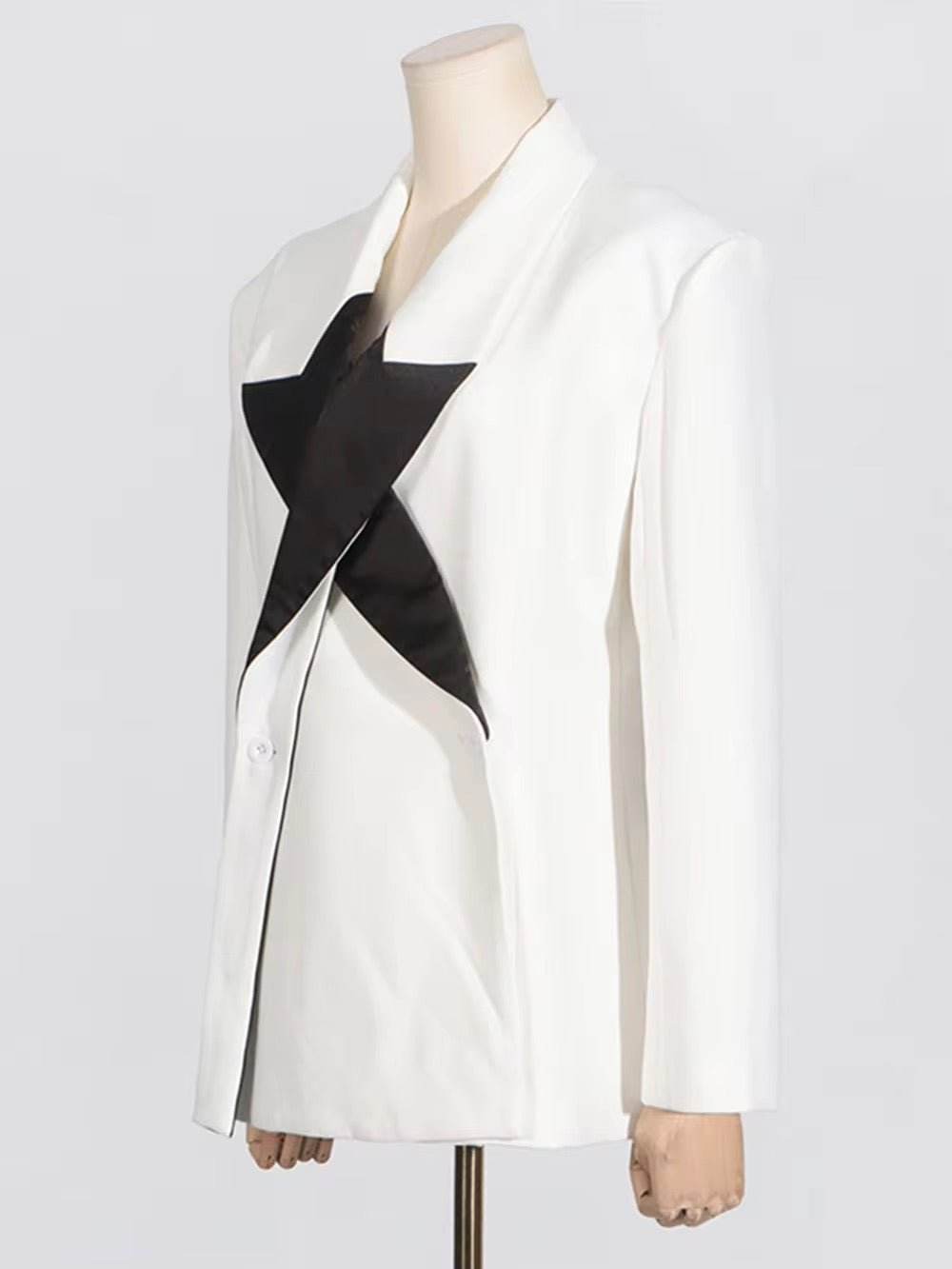 Star shaped patchwork blazer - REBECATHELABEL