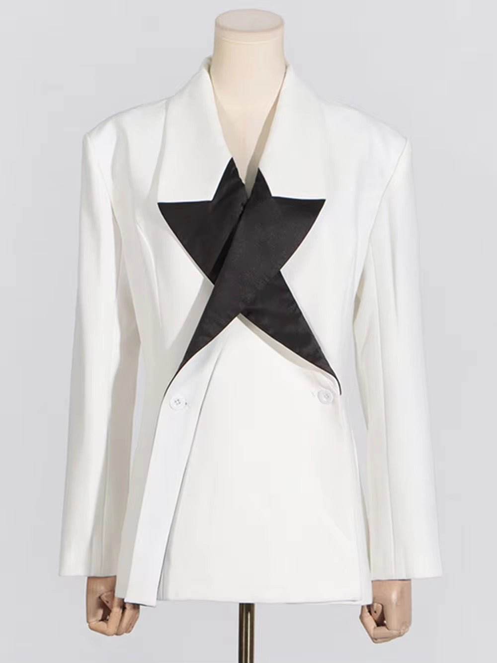 Star shaped patchwork blazer - REBECATHELABEL