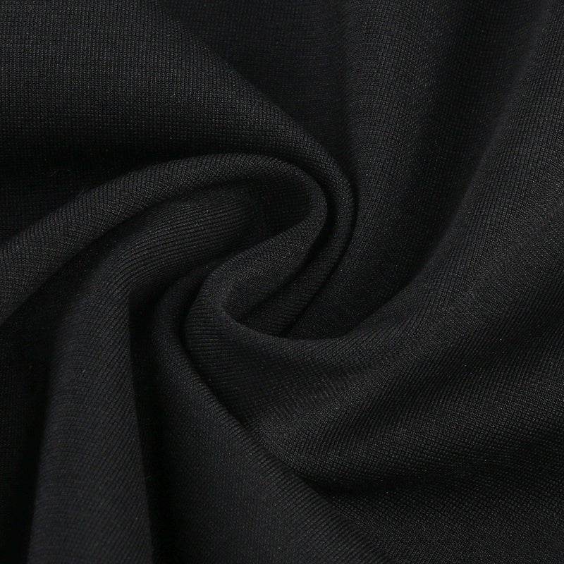 Strapless Long Chain Tassel Design Jumpsuit - REBECATHELABEL