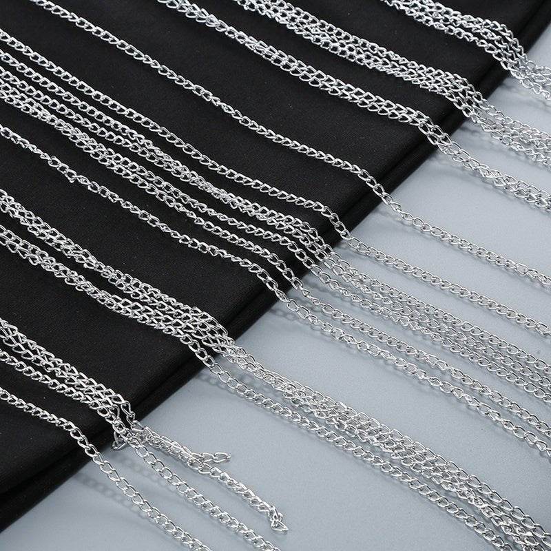 Strapless Long Chain Tassel Design Jumpsuit - REBECATHELABEL