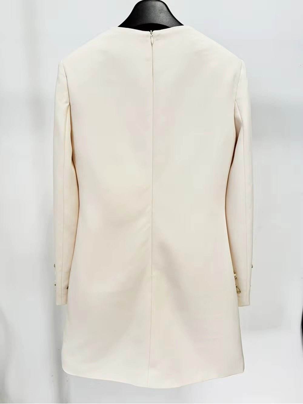 Temperament Diamond Bead Mini Dress - REBECATHELABEL