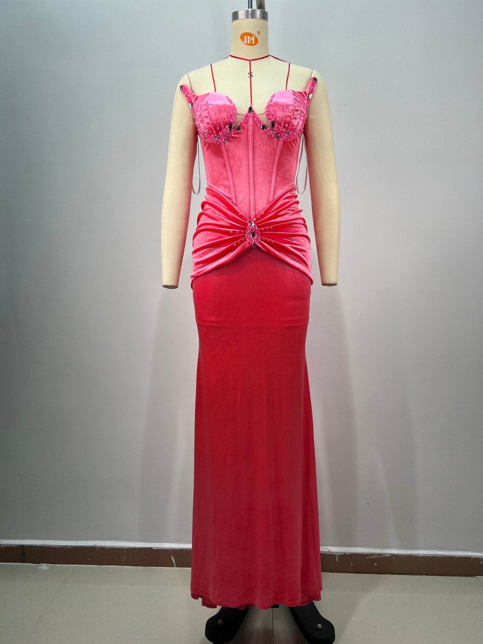 Tutu velvet dress - REBECATHELABEL