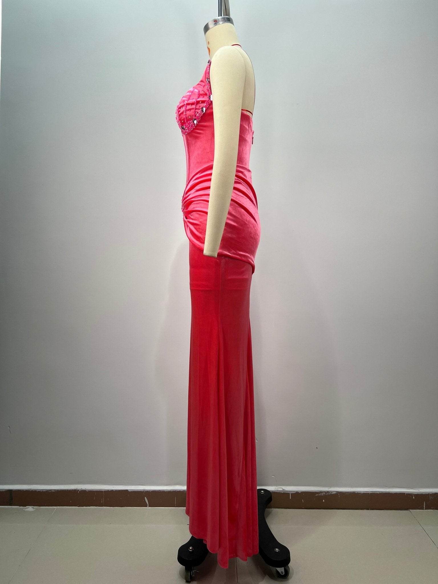 Tutu velvet dress - REBECATHELABEL