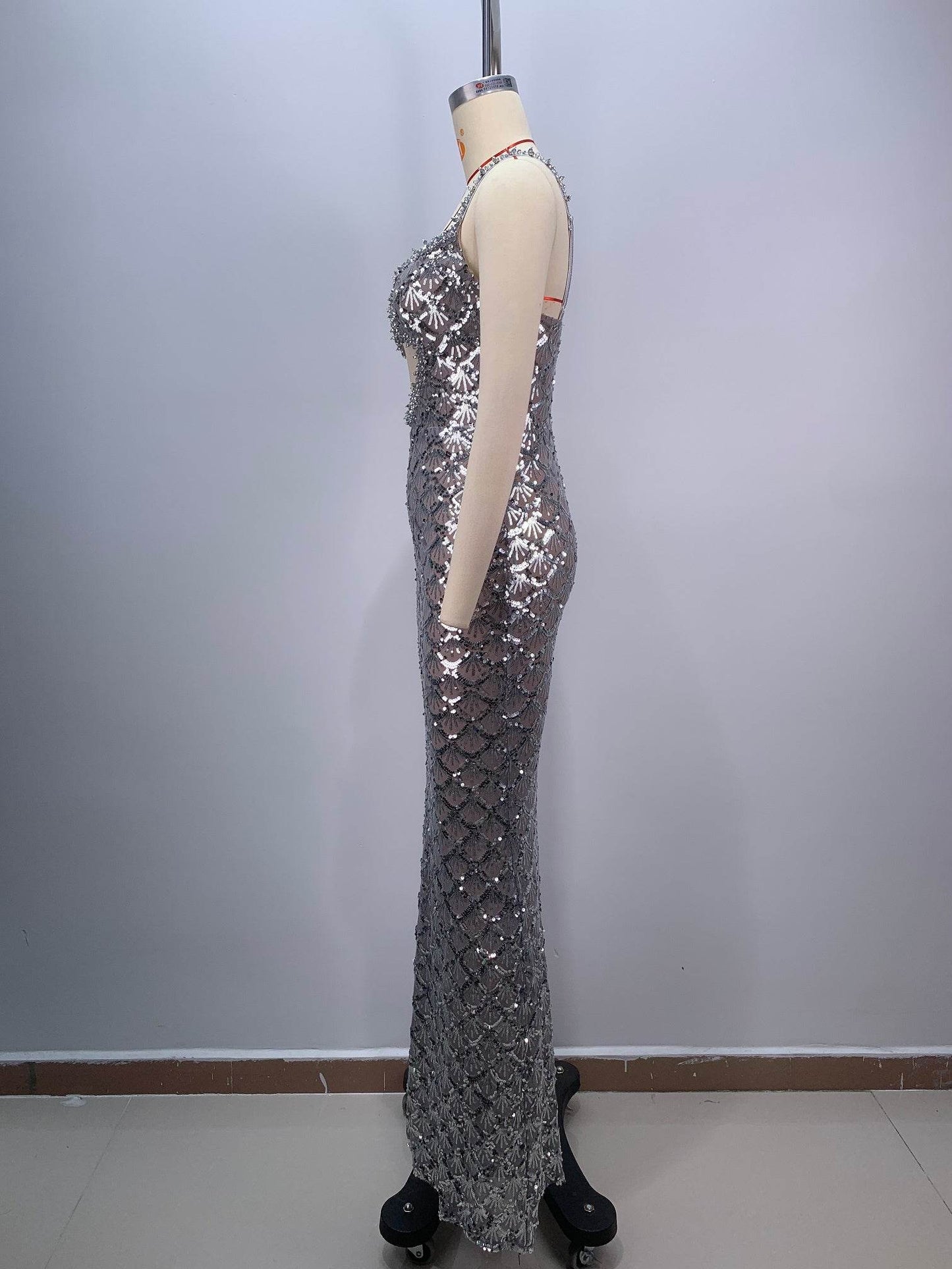 Yandy sequin floor length dress - REBECATHELABEL