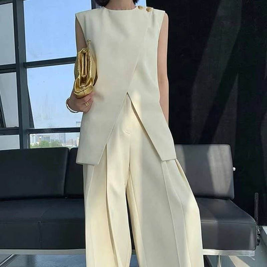 Yandy wide leg pant set - REBECATHELABEL