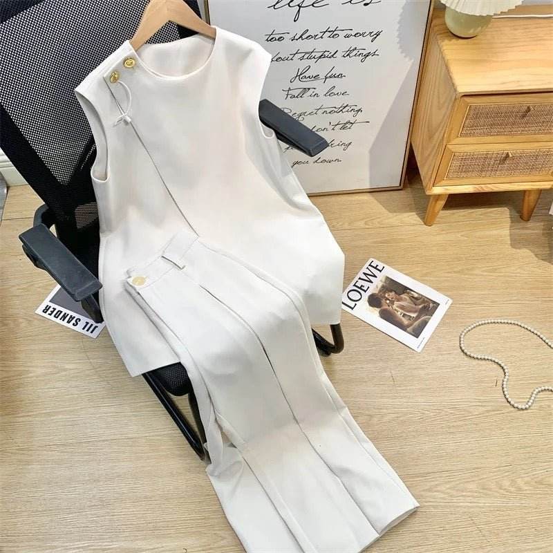 Yandy wide leg pant set - REBECATHELABEL