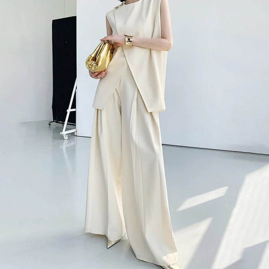 Yandy wide leg pant set - REBECATHELABEL