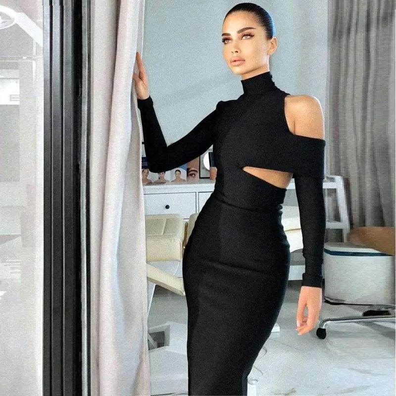 Doing my thing midi dress - REBECATHELABEL