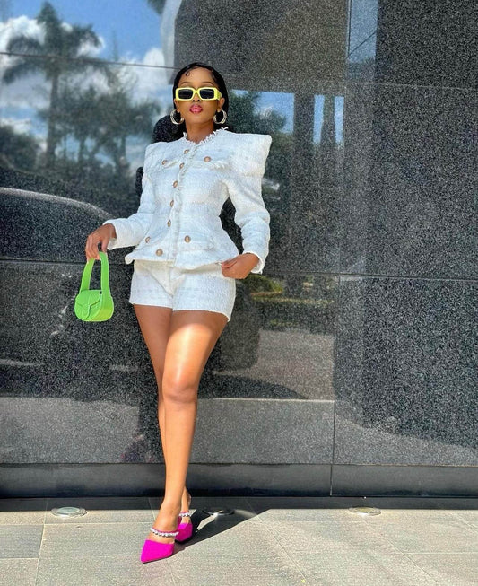 Olivia short set - REBECATHELABEL