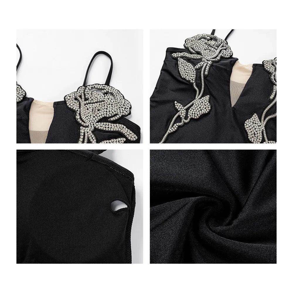 Tanya Crystal One Piece Swimsuit - REBECATHELABEL